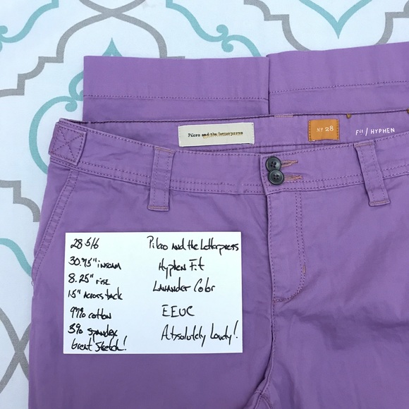 ๐๐SO BEAUTIFUL! PILCRO STET FIT๐๐28 5/6 30.75โ - Picture 5 of 7